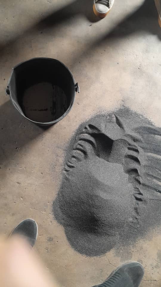 Nigerian ilmenite sand