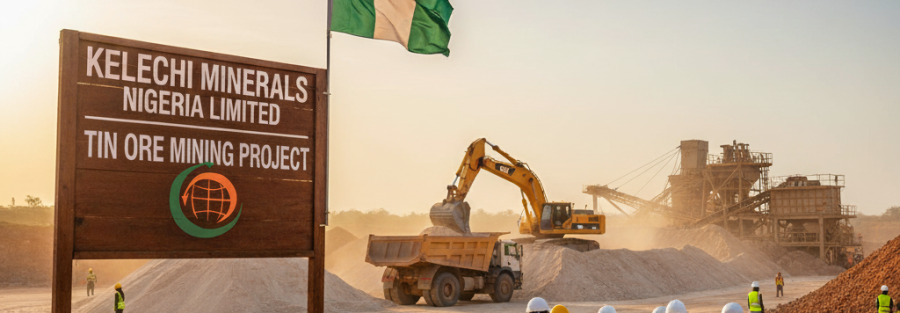 Tin ore in Nigeria
